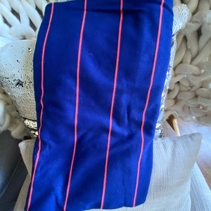 Vinyasa Sailor Stripe Hero Blue Alarming NWT